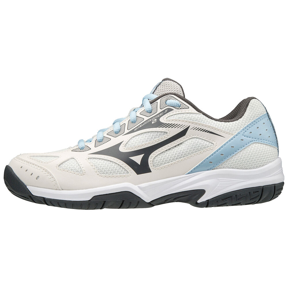 Mizuno Men's Cyclone Speed 2 Volleyball Shoes White/Grey (V1GD191018-MDO)